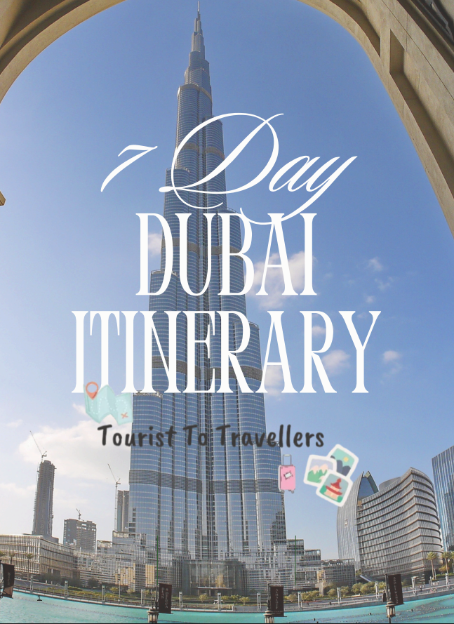 DUBAI ITINERARY 7 DAY